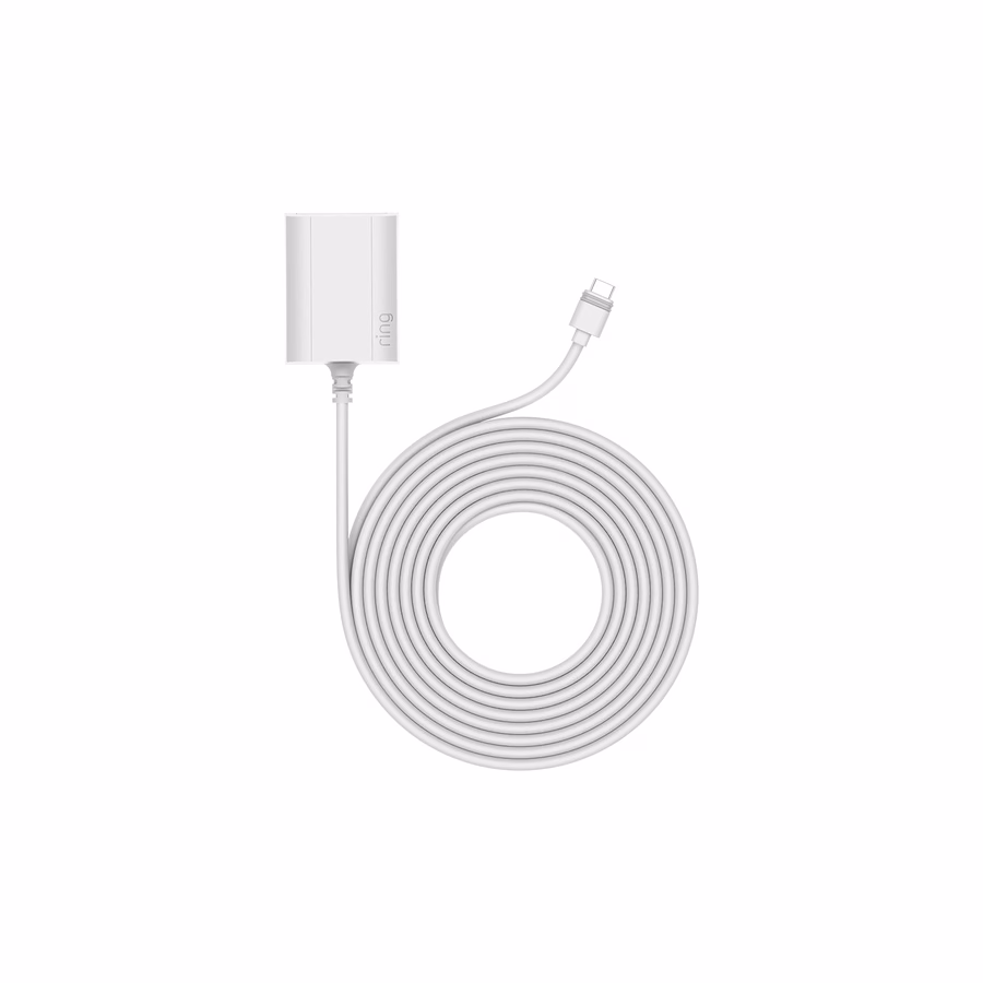 Zasilacz do zastosowań wewnętrznych/zewnętrznych (USB-C) Outdoor Cam Plus, Outdoor Cam Pro, Stick Up Cam Pro, Spotlight Cam (2. generacji), Spotlight Cam Plus, Spotlight Cam Pro