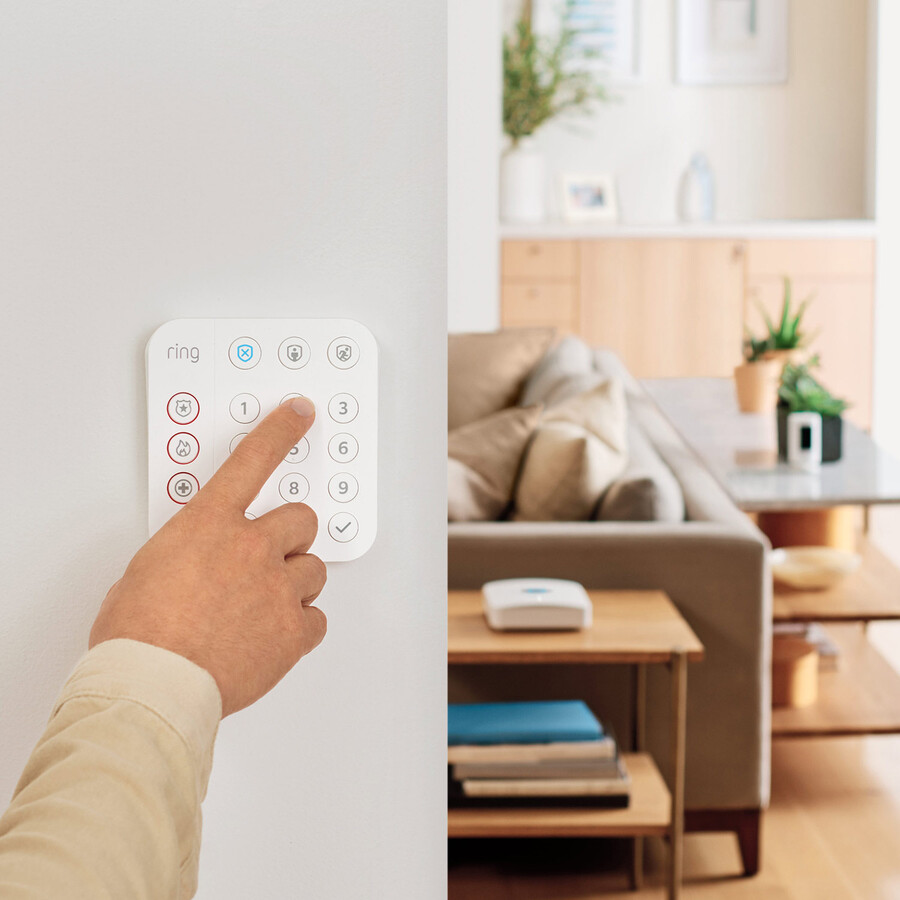 zestaw podstawowy inside home – kamera wewnętrzna 5-częściowy alarm