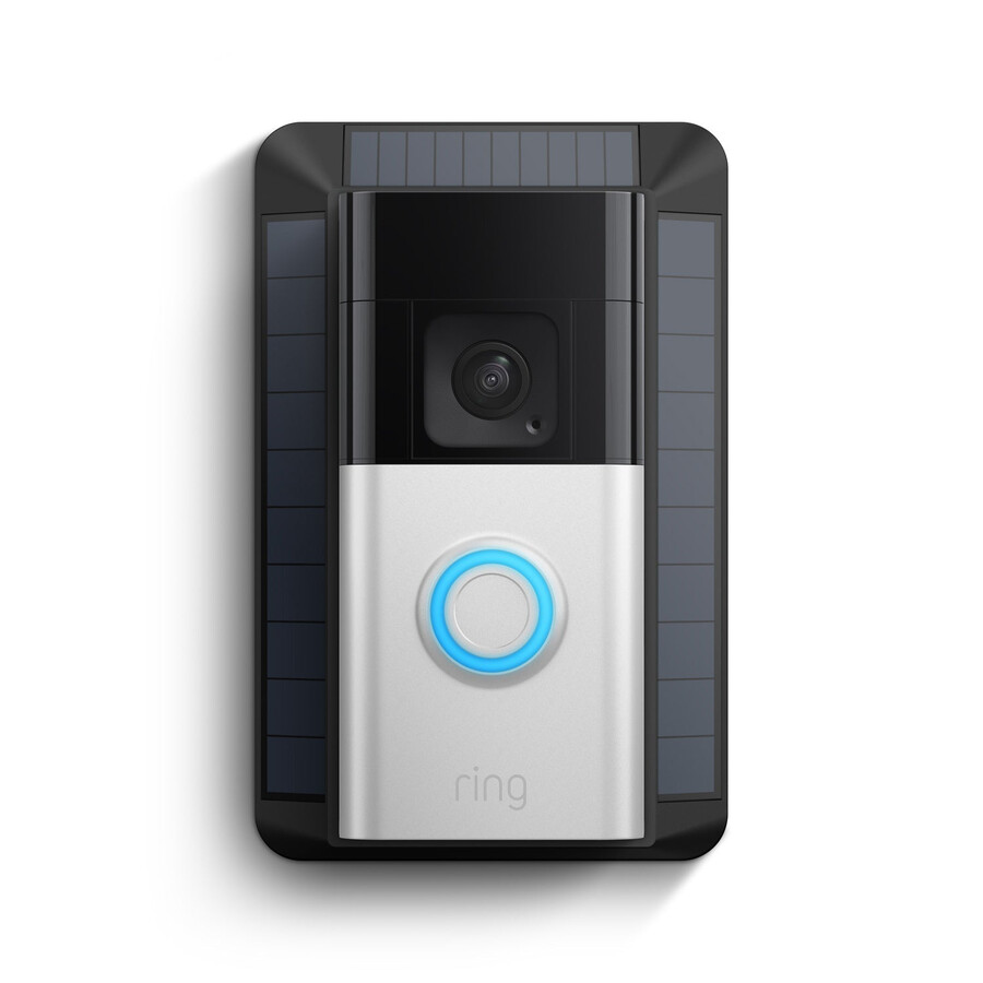 dzwonek do drzwi battery doorbell plus ładowarka solarna