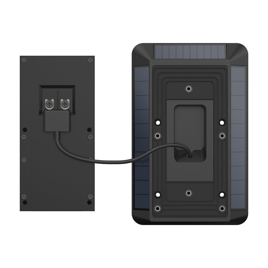 dzwonek do drzwi battery doorbell plus ładowarka solarna
