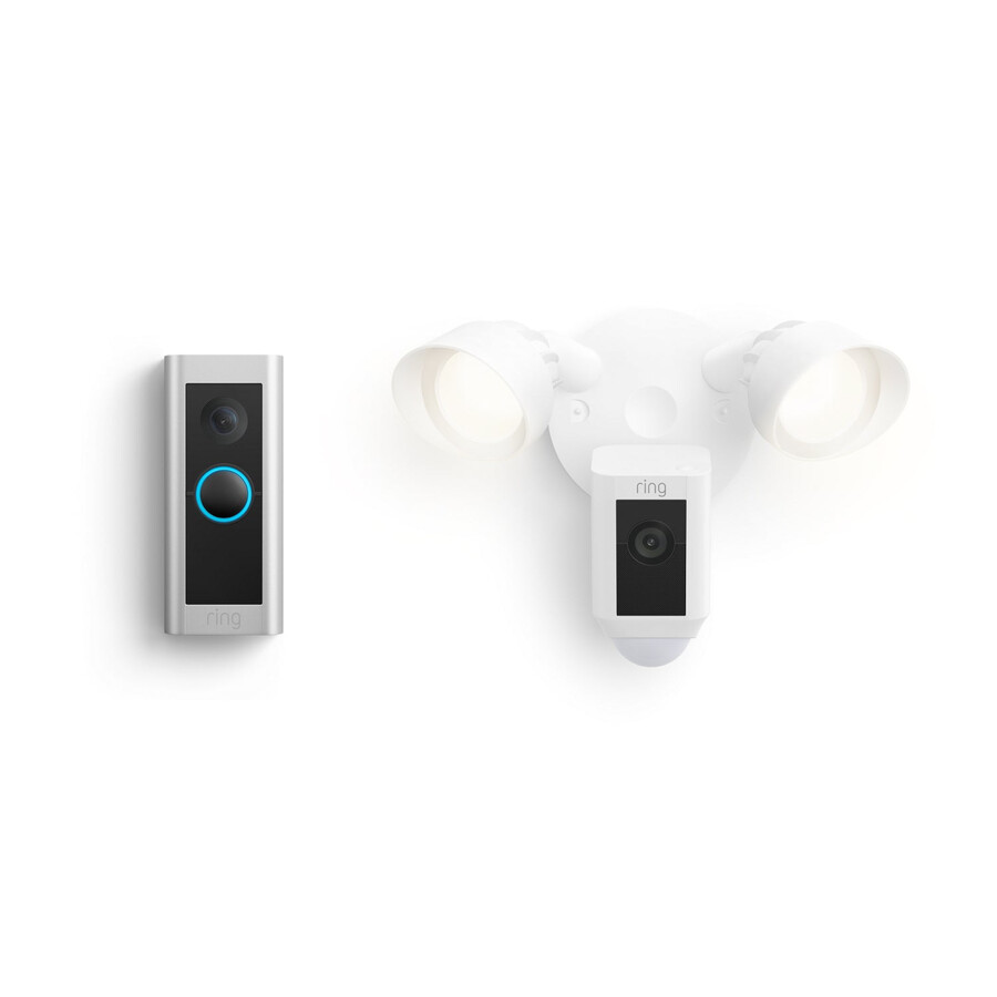 zestaw wired doorbell pro video doorbell pro 2 floodlight cam wired plus