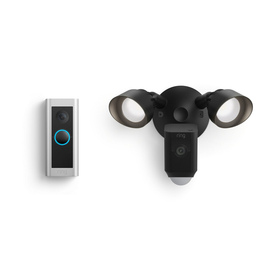 zestaw wired doorbell pro video doorbell pro 2 floodlight cam wired plus